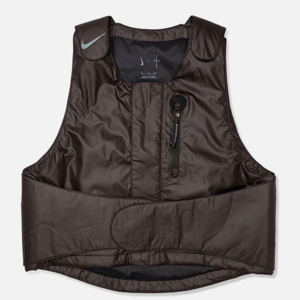 Nike x Travis Scott Cactus Jack NRG BH Vest (DM1277-220) Size S Brown